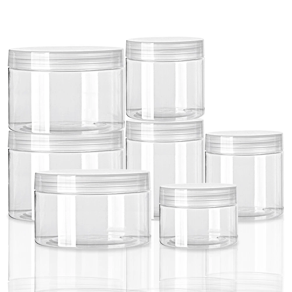 Plastic outlet jar containers