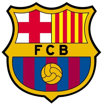 F.C. Barcelona Logo - Die Cut Laminated Vinyl Sticker/Decal