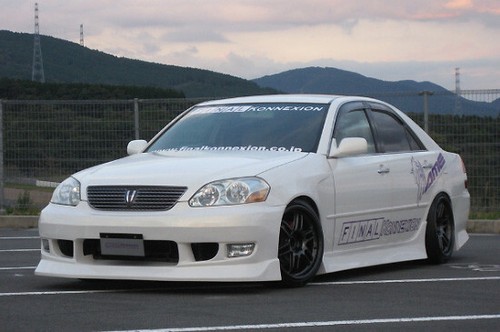 Final Konnexin Style Front Bumper compatible with Toyota MARK II JZX110 - Picture 2 of 6