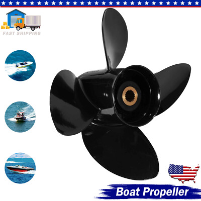 4 Blade Prop 14 1/4 x 19 Propeller for Volvo Penta SX Drive Engines 19 Tooth, RH
