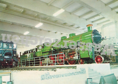 Foto-AK K.Bay.Sts.B.Lok Gt. S 3/6 e Nr. 3634 + V 140 Dt. Museum München (AN2312)
