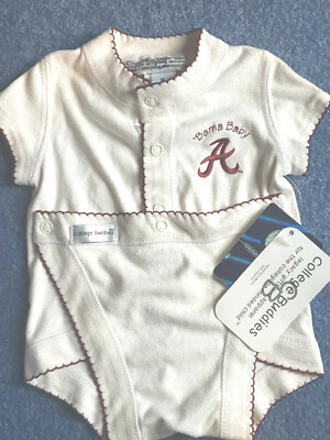  College Buddies Licensed Alabama  Crimson Tide  BAMA BABY alfit new with tags