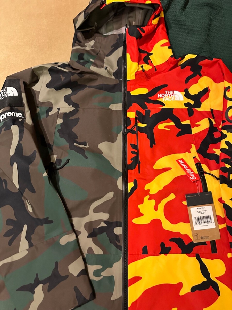 Supreme The North Face Split Taped Seam Shell Jacket | eBay UK