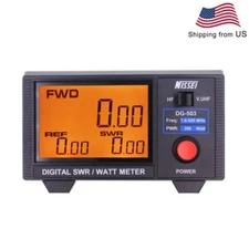 NISSEI DG-503 1.6-525Mhz Digital SWR/WATT Meter RF power meter Short Wave Meter