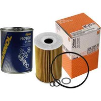 Original Mahle / Knecht ÖLfilter OX 351D + SCT Motor Flush MotorspüLung