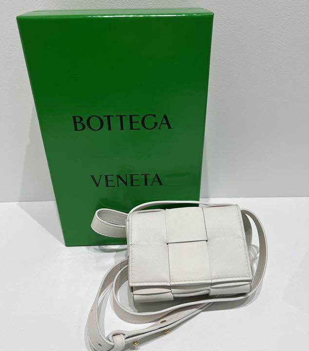 BOTTEGA VENETA★カセットバッグ 666688 VMAY1 9009 BOTTEGA VENETA Mini Shoulder Bag Cassette CANDY Intrecciato