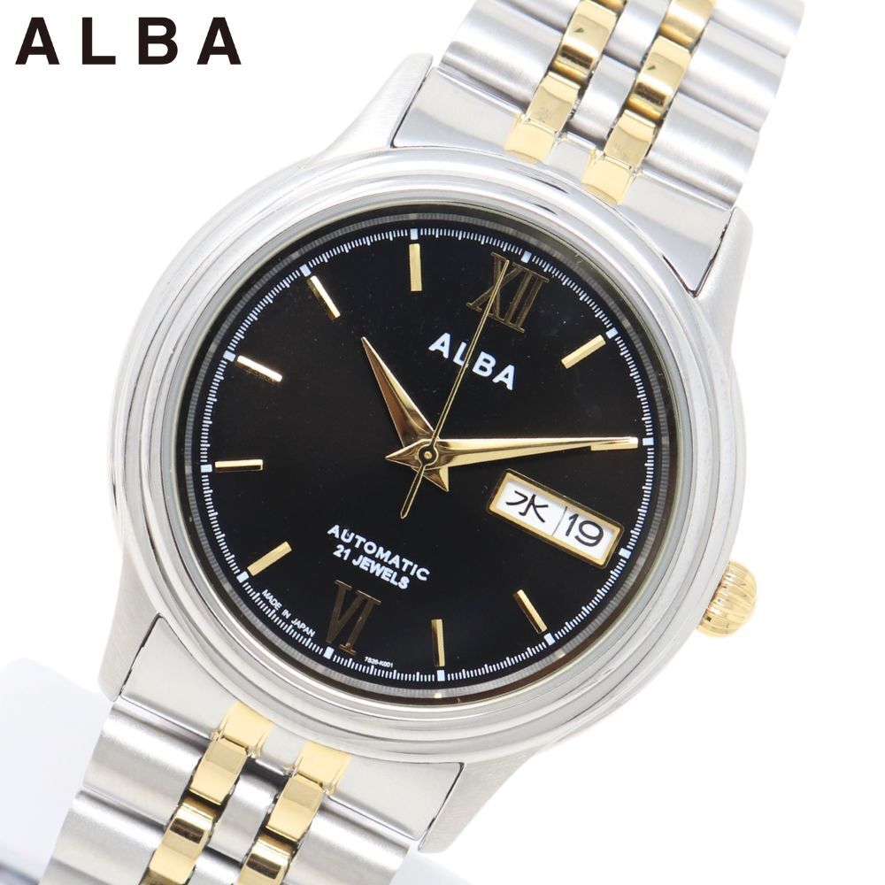 Seiko Alba AQHA012 Men s Watch Mechanical Japan Automatic