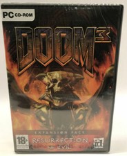 DOOM 3 RESURRECTION OF EVIL GAME PC NUOVO SIGILLATO ITALIANO INGLESE NEW PAL EU