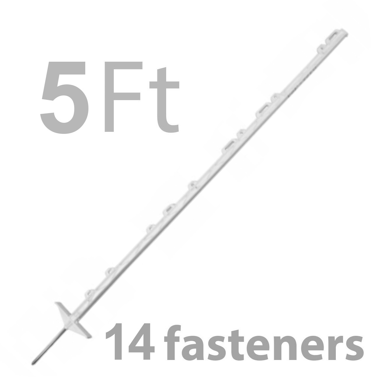 Paddock Pole / 3ft or 5ft ELECTRIC FENCING POSTS Fence Poly Plastic // 160pcs eBay