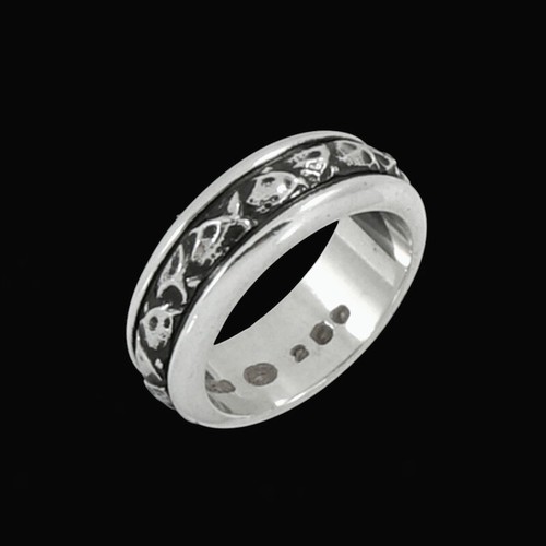 Georg Jensen. Sterling Silver Ring #28C - 57mm - Picture 2 of 3