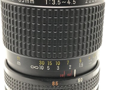Nikon Ai-s Ais Zoom Nikkor 28-85mm f3.5-4.5 MF Lens Excellent