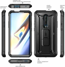 For OnePlus 8Pro 8 7TPro 7T 7Pro 7 6T, SUPCASE UBPro Case Built-in Screen Cover