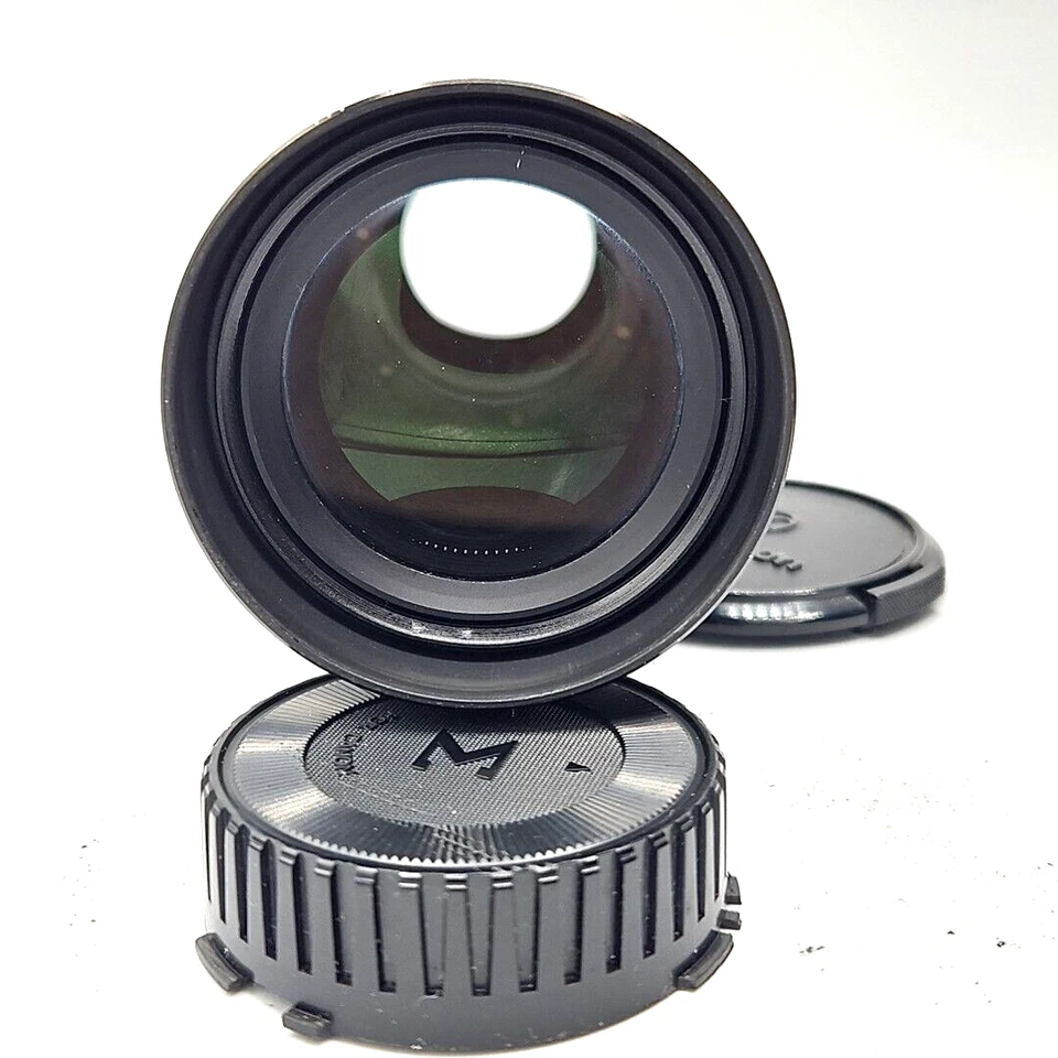 Lente teleobjetivo Makinon 200 mm f/4,5 para cámara fotográfica Canon FD Mount SLR Foto 2 de 3