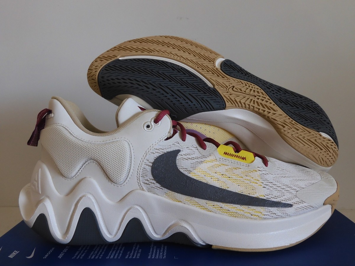 NIKE GIANNIS IMMORTALITY 2 SAIL-SMOKE GREY-RATTAN SZ 14 [DM0825