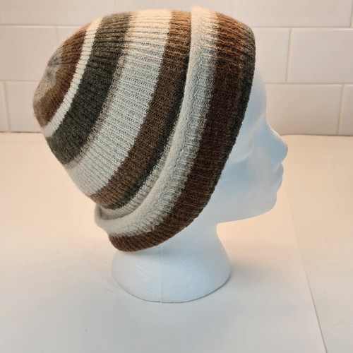 Handgestrickte Kaschmir Beanie Wende Neutrale Farben Unisex - Bild 8 von 12