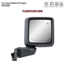 Passenger Right Side Mirror Power With BLIS For 18-25 Jeep Wrangler Gladiator