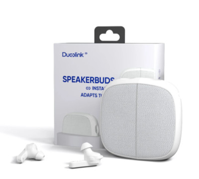 Duolink Bluetooth Lautsprecher und Buds -- Beige 