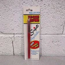 Vintage Scripto Easy Roller Single Red Pen No. T379-1