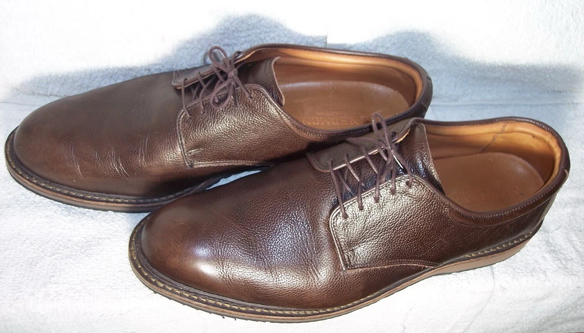 Allen Edmonds 14D Wanderer Comfort Brown Leather Blucher Shoes