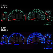 Dash Instrument Cluster Gauge Blue Led Lights Kit Fits 98-01 Dodge Ram 1500 2500