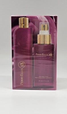 PERRY ELLIS 18 ORCHID Women PC Gift Set Eau de Parfum oz
