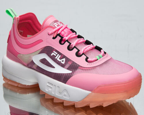 Fila Disruptor CB Mujer Rosebloom Rosa Grueso Lifestyle Zapatillas | eBay