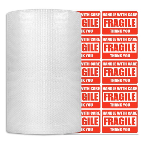 3/16" Bubble Cushioning Roll 12" x 36', Perforated Every 12" FAST SHIPPING - 第 1/6 張圖片