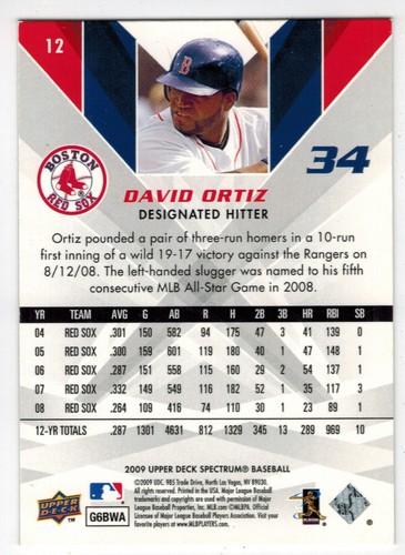 DAVID ORTIZ cards ***** U PICK ****** (Buy 2 or more for 60% DISCOUNT) - Picture 343 of 481