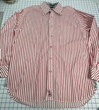 Vintage Tommy Hilfiger Button Up Shirt 80  s 2 Ply Fabric Men's Shirt Sz L 2004