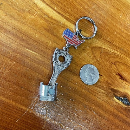 Mini Engine Piston Keychain eBay