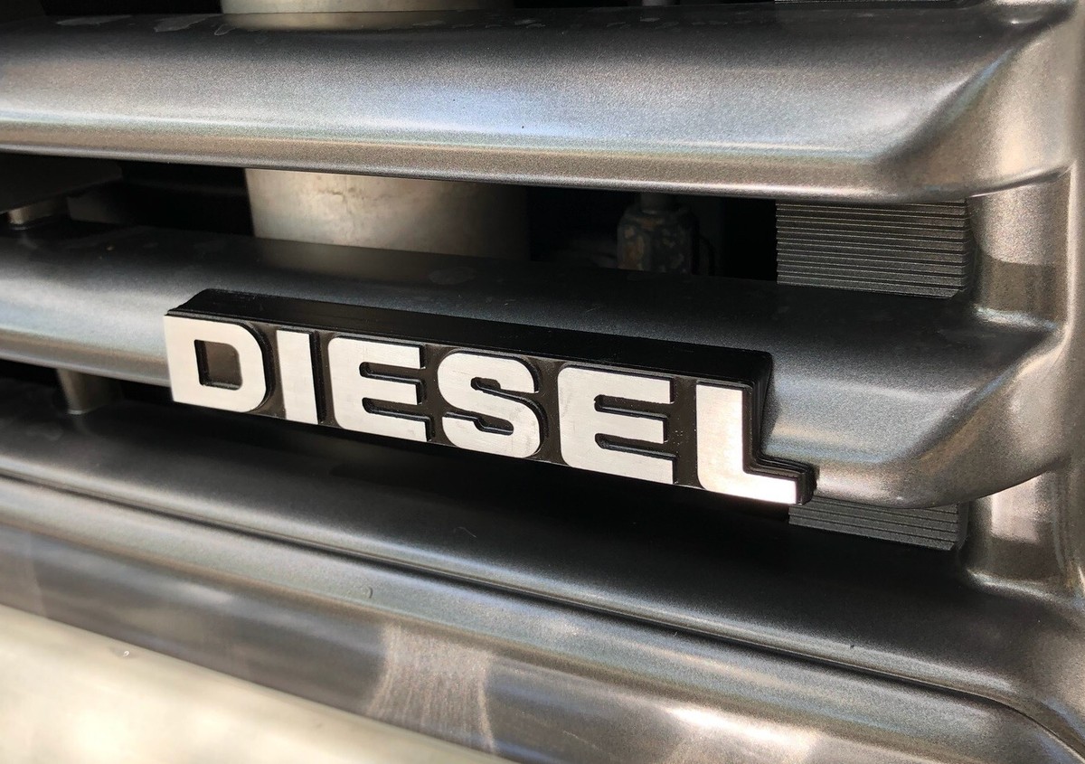70 Series Landcruiser Diesel Grille Badge | eBay
