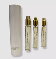 $220 Houbigant Paris Women's Quelques Fleurs Jardin Travel Spray Set .27 Fl oz