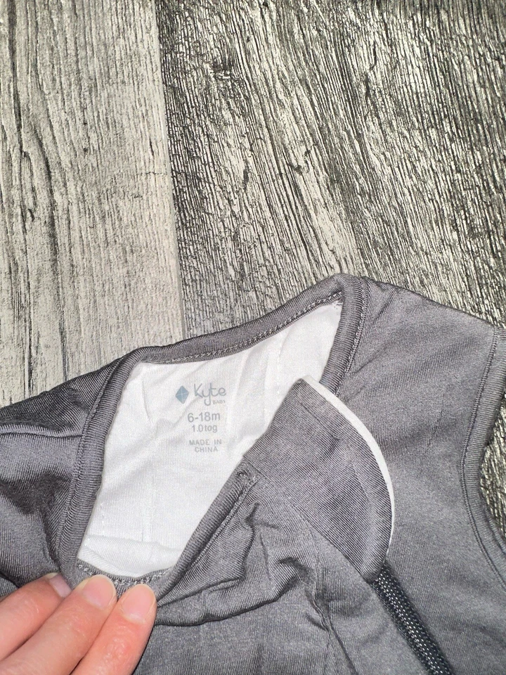 Niños Niñas Bebé 6-18 Meses Kyte Bambú 1.0 TOG Saco de Dormir Gris Foto 3 de 4