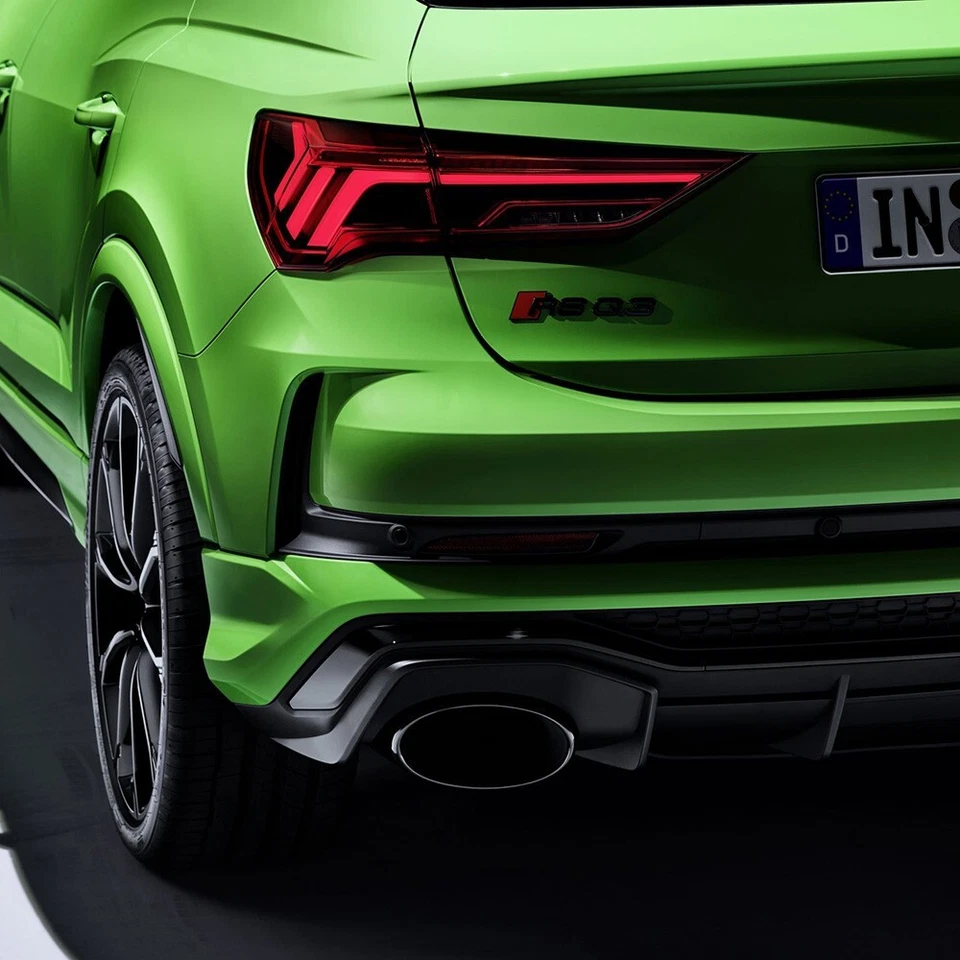 Audi RS Q3 Gloss Black Rear Letter Liftgate Nameplate Trunk Emblem Badge Sport - Imagem 4 de 4