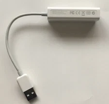 Apple - A1277 USB Ethernet Adapter (Scuffs)