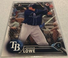 2016 Bowman Draft Baseball Joshua Lowe Tampa Bay Rays 1st Bowman #BD-164