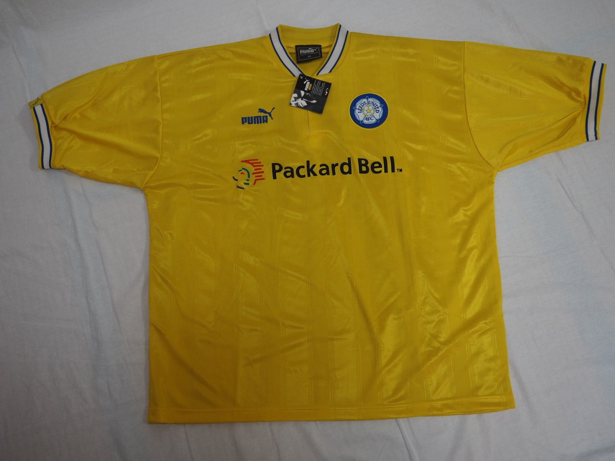 PUMA 1996-1999 LEEDS UNITED shirt △51 Leeds United Puma 1998/99 Home Vintage Football Shirt Soccer