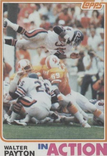 1982 Topps - #303 Walter Payton PSA 8