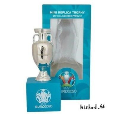 EUR21 Official EURO2020 Replica Trophy W/ Pedestal Championship