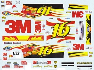slot car decals