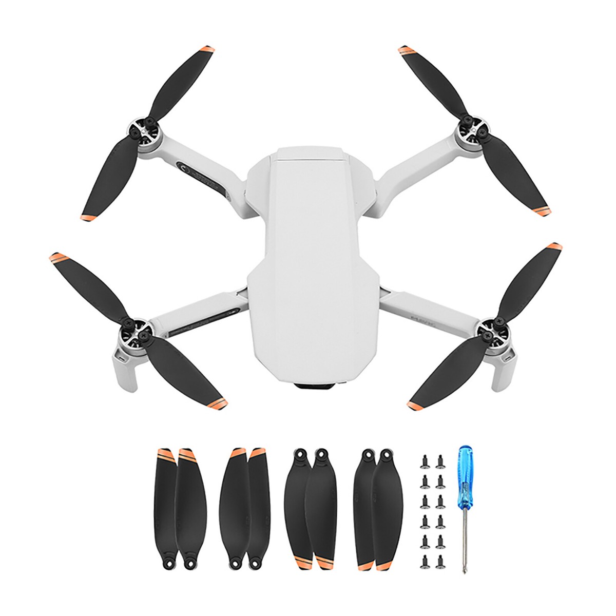DAGIJIRD 4 Stück Low-Noise Propeller Für DJI Mavic 2 Pro/Zoom – Leiser, Effizienter Ersatz