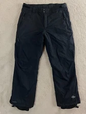 Columbia Omni-Tech Bugaboo Snow Pant Mens Large x 33" Black Waterproof Insulated