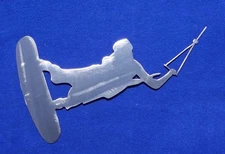 Water Boarder Metal Wall Art 14 X 7 Nautical