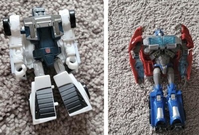 Hasbro Transformers OPTIMUS PRIME Robots In Disguise Voyager + Power Tailgate