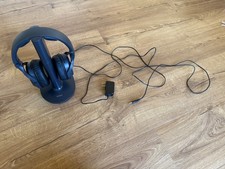 Sony TMR-RF995R Wireless Transmitter w/Headphones and cables Tested Works