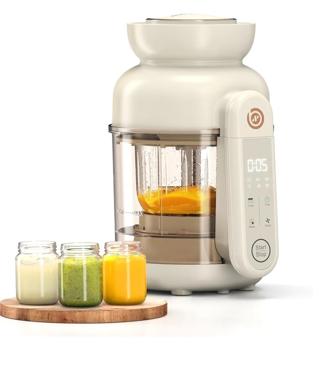 Babynutri Auto Baby Food Maker, Glass Baby Food Mills  Baby 