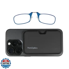 Always With You by ThinOptics Slim Reading Glasses with Case that Sticks to Y