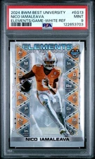 2024 Bowman’s Best U Nico Iamaleava /5 White Elements Of The Game PSA 9 MINT