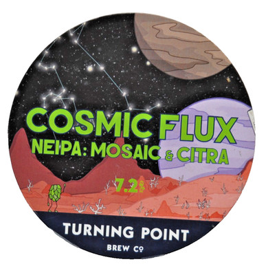 WENDEPUNKT BREW Co. ''COSMIC FLUX'' NEIPA PUMPENCLIP - Schaumex