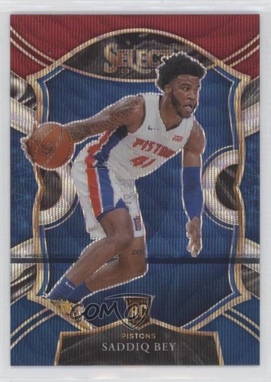 2020-21 Panini Select Concourse Tri-Color Prizm Saddiq Bey #79 Rookie RC 12xy